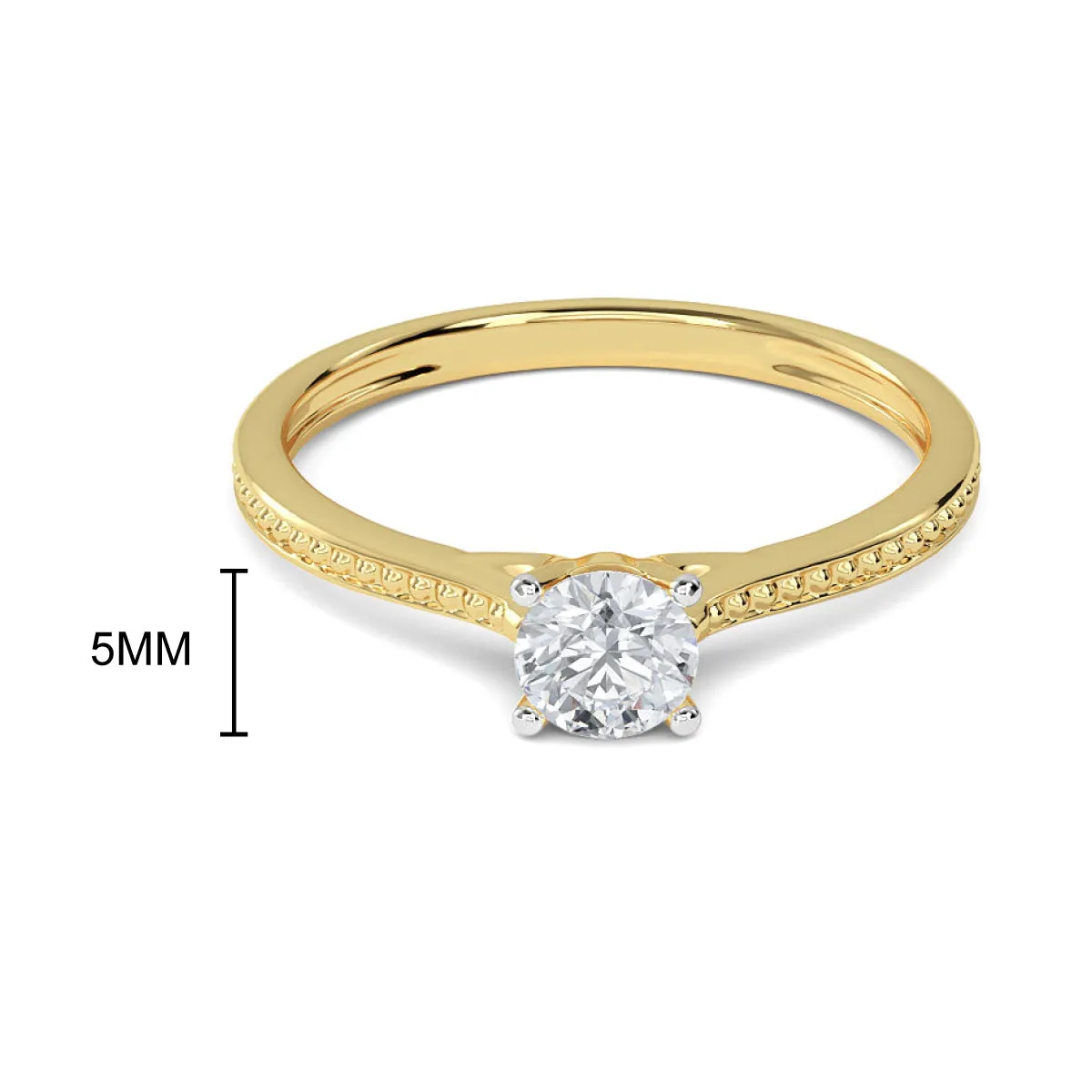 0.33 CT Nehir Solitaire Ring