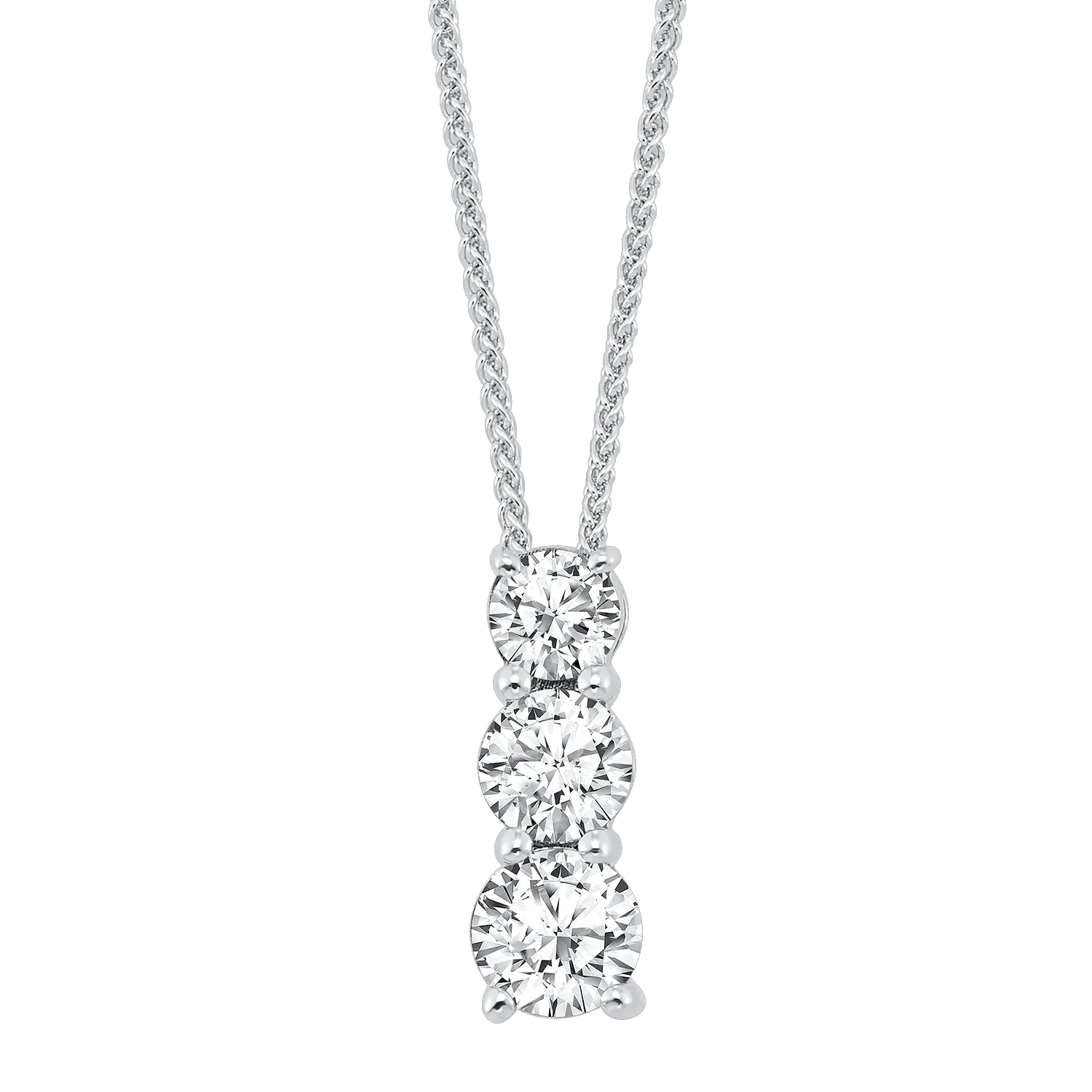 14KTW Diamond Pendant 3/4Ct