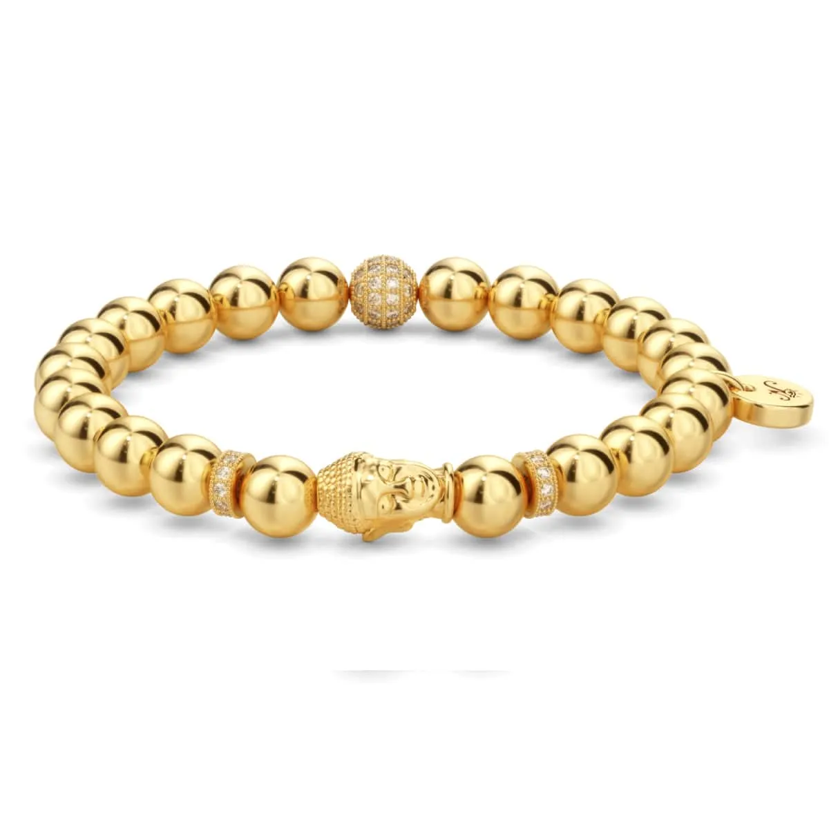 18k Gold | Gilded Buddha Bracelet