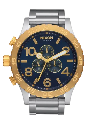 51-30 Chrono - Gold / Blue Sunray