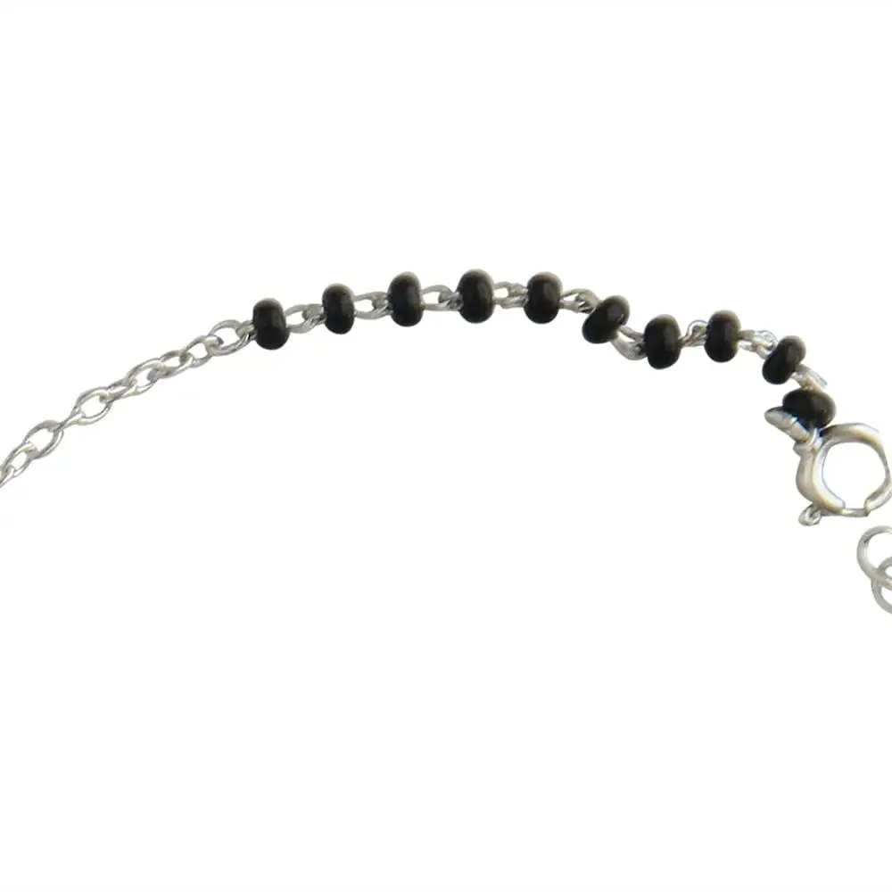 92.5 silver evil eyes bracelet