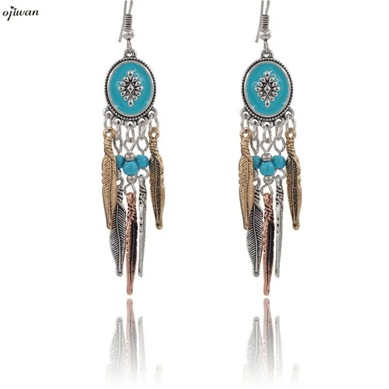 aritos Ethnic Earrings aretes Boho Hippie Earrings For Women Tribal Earrings Native American Jewelry Navajo Gypsy Bohemian Aros