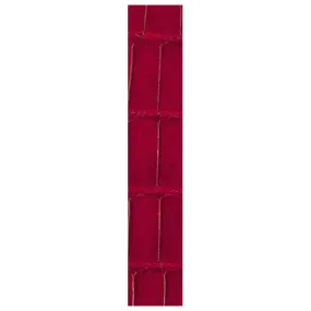 Ballon Bleu 42mm Red Alligator Strap