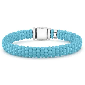 Blue Caviar Ceramic Beaded Bracelet | 9mm