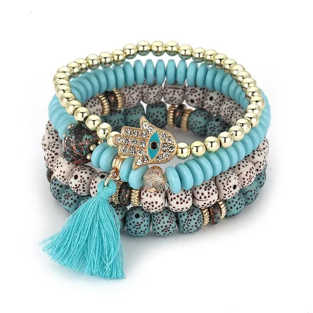 Boho Bead Bracelets