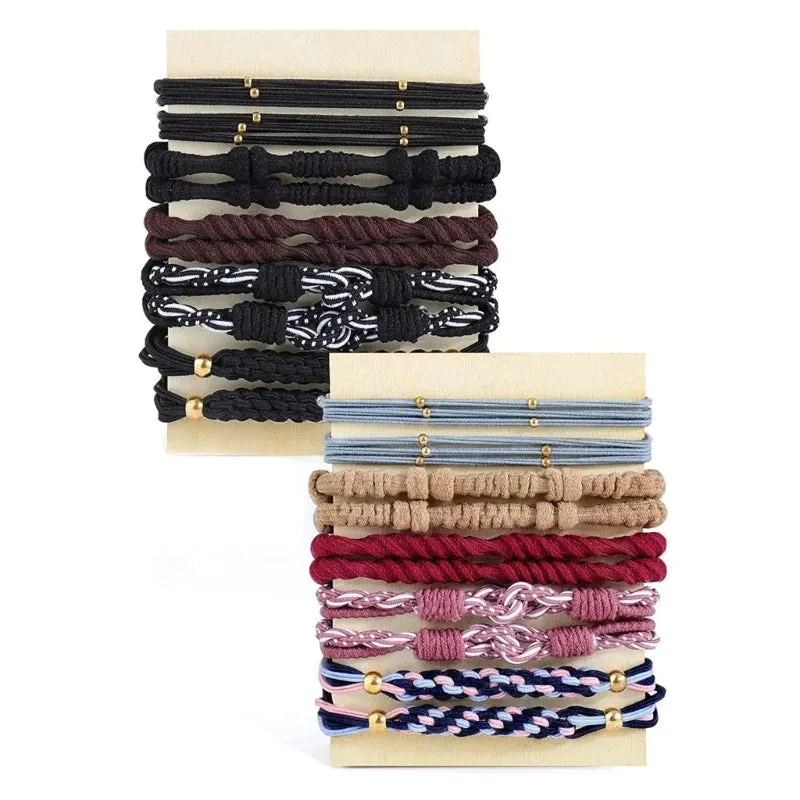 Boho Chic Scrunchie Bracelets