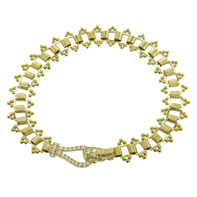 Bracelet in 18K Gold with Diamonds