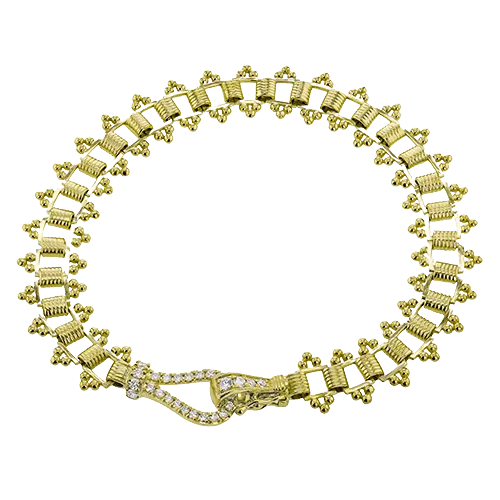 Bracelet in 18K Gold with Diamonds