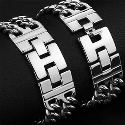 Bracelets Stainless Steel Bracelets Men Jewelry Male Charm Bangle