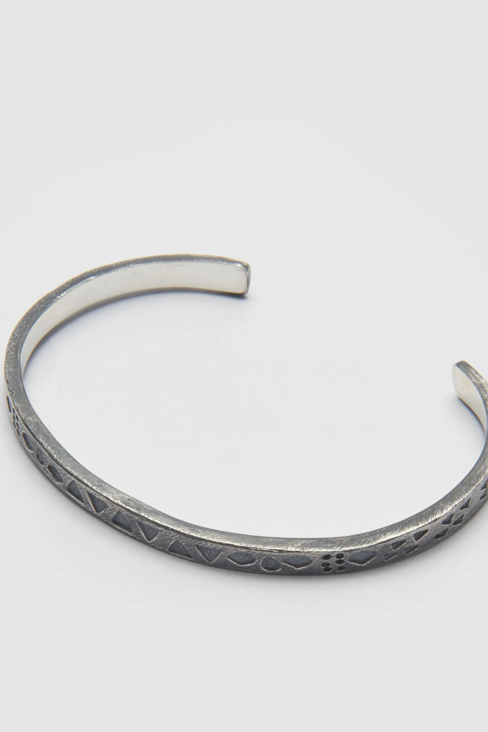 BUCK PALMER - TULUM CUFF OXIDIZED STERLING SILVER