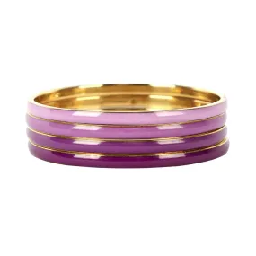 BuDhaGirl Krishna Amethyst Bangles