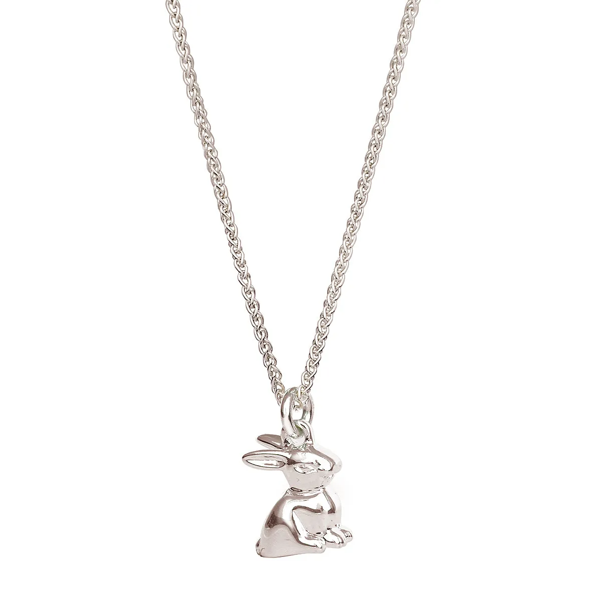 Bunny Rabbit Silver Charm