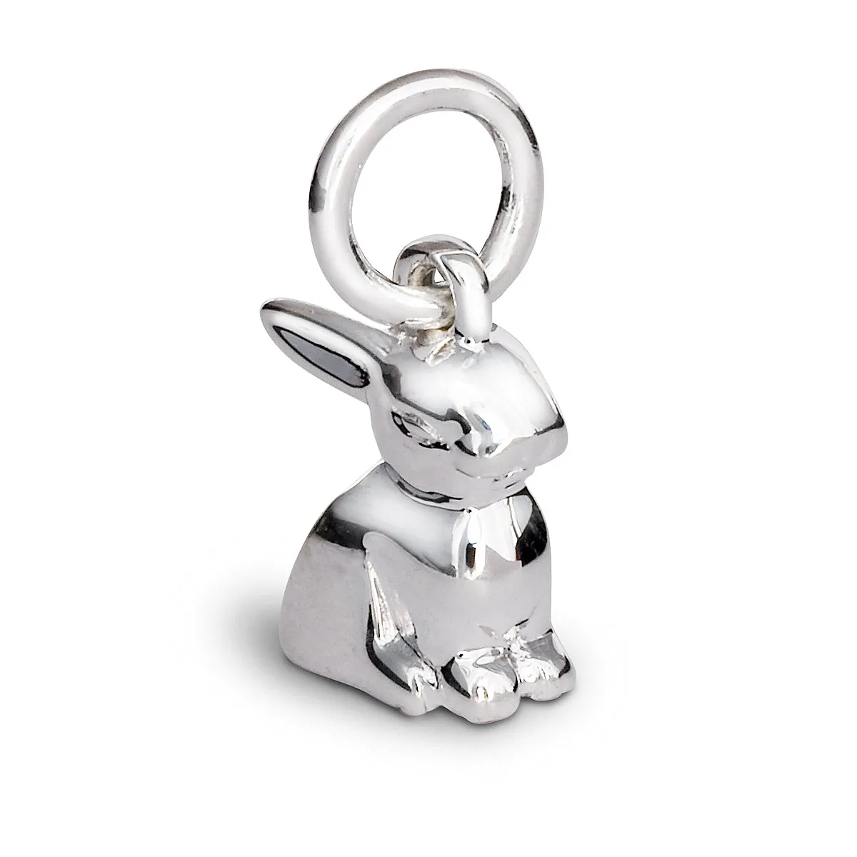 Bunny Rabbit Silver Charm