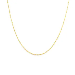 Candy Chain Necklace | Lemon & Gold