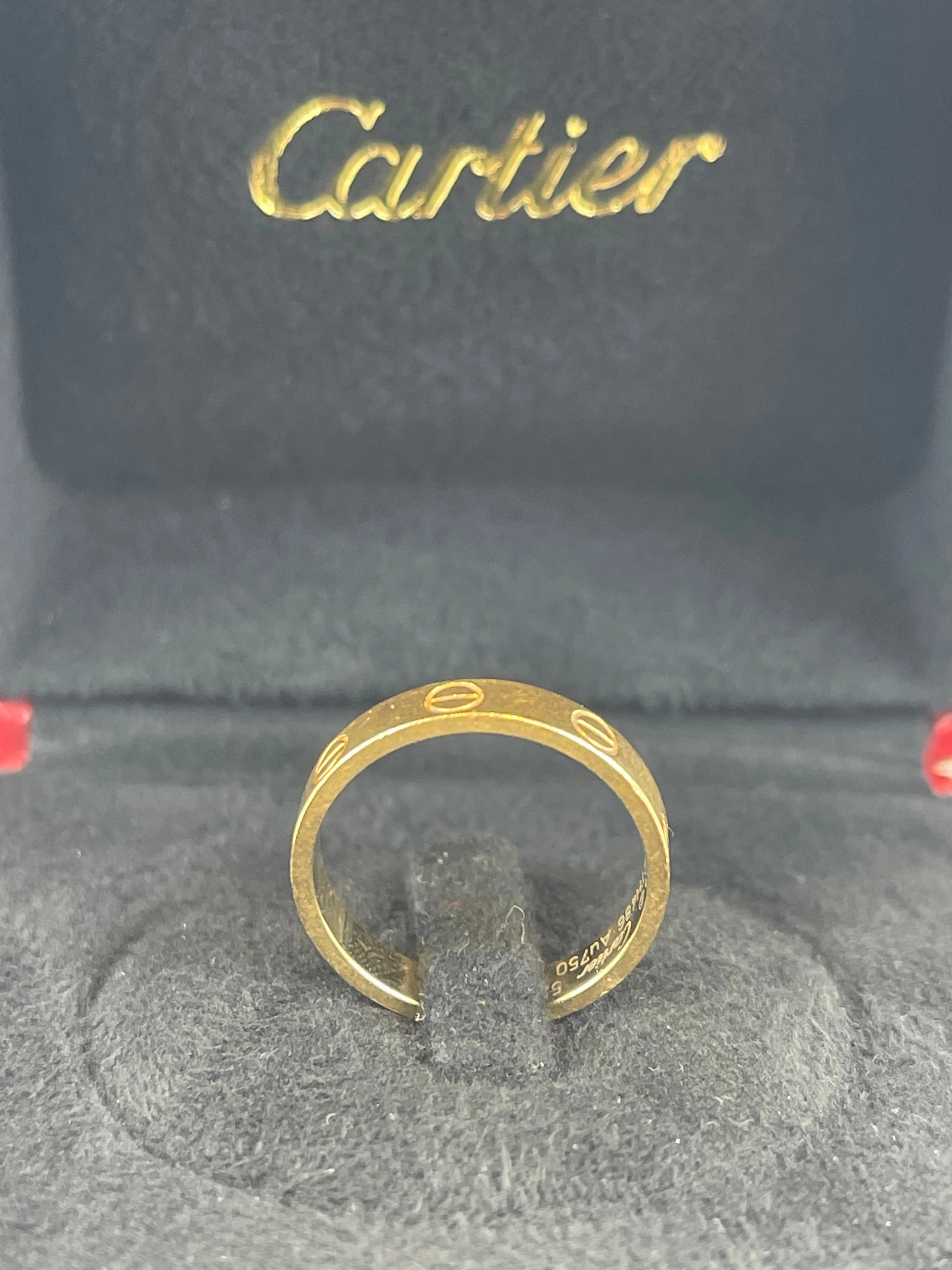 Cartier Gold Ring - Size 52