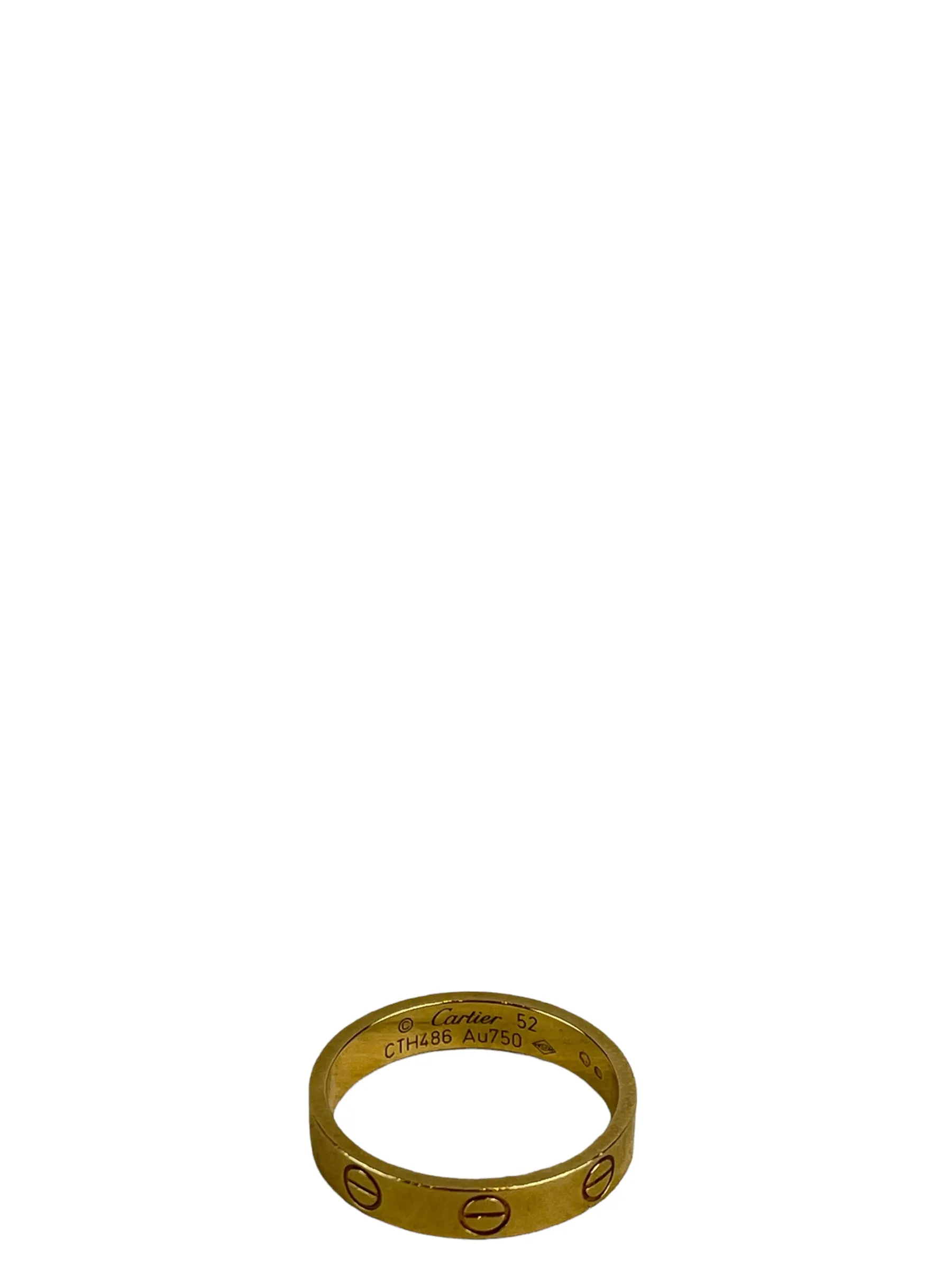 Cartier Gold Ring - Size 52