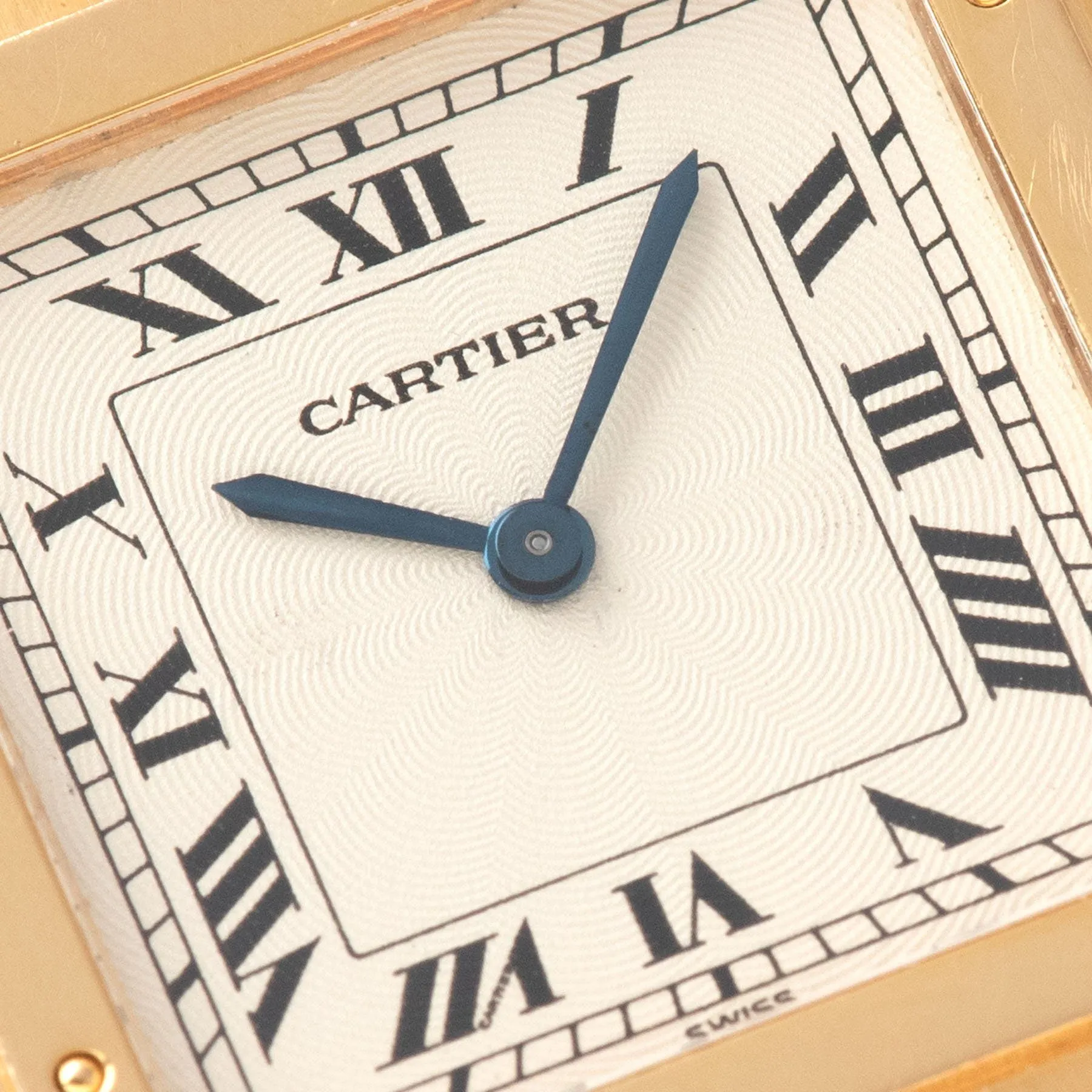 Cartier Paris Santos Dumont Jumbo Yellow Gold Ref 1575