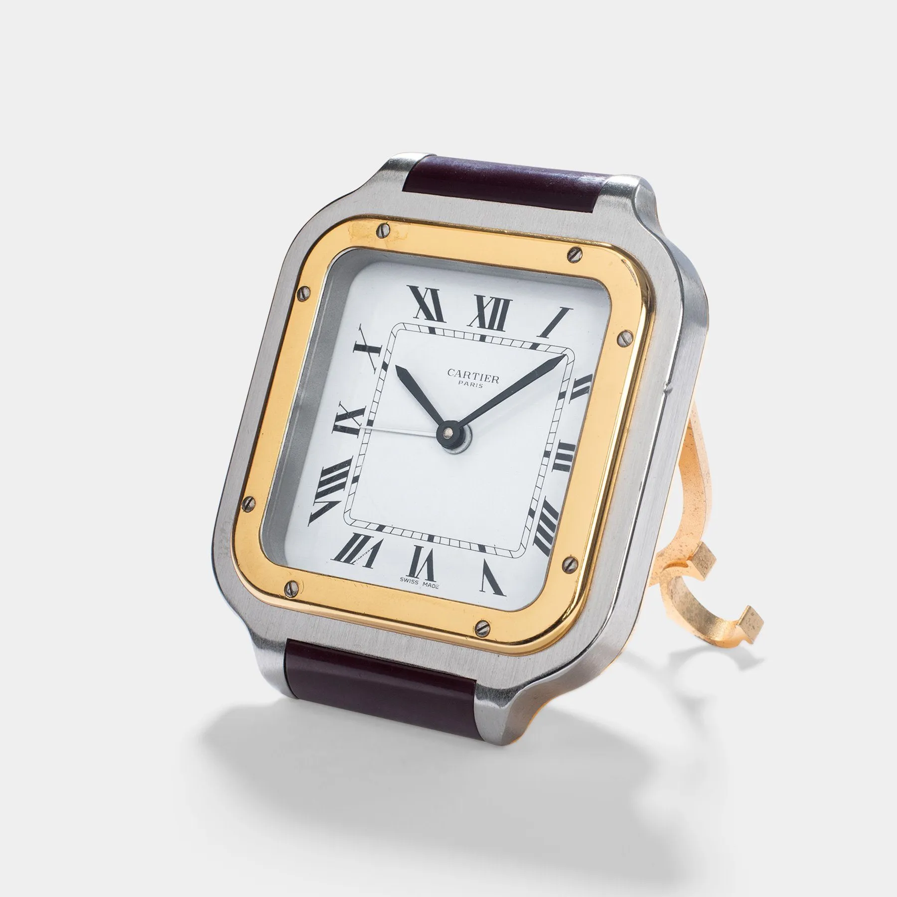 Cartier Santos Desk Alarm Clock