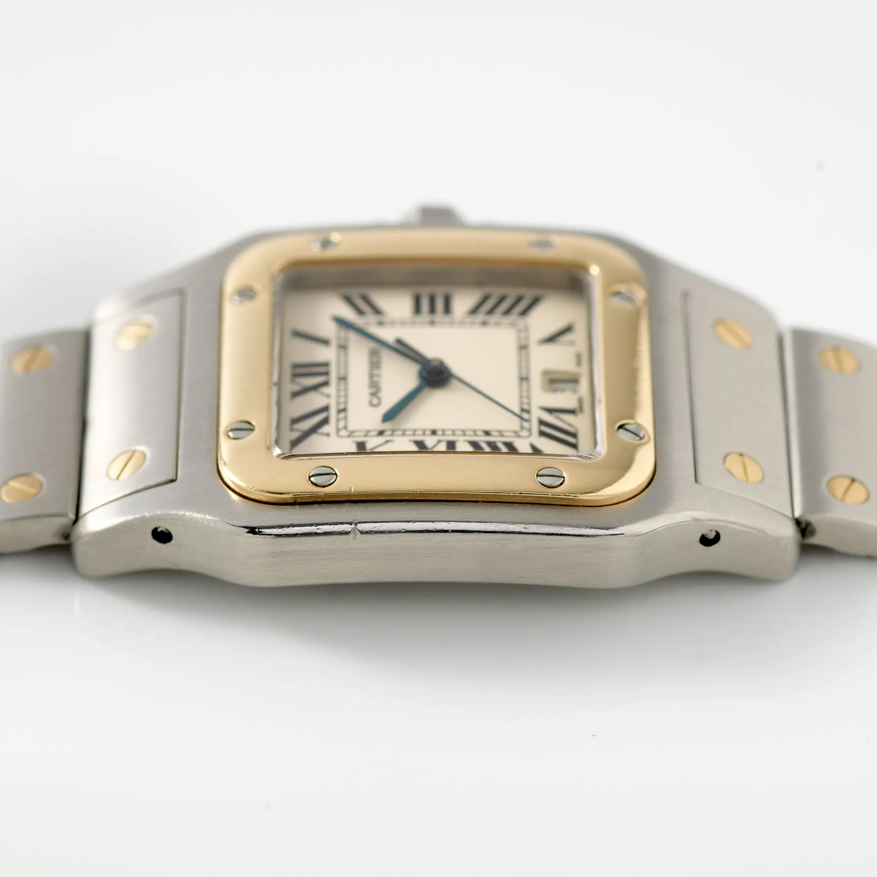 Cartier Santos Galbee Steel and Gold Reference 187901