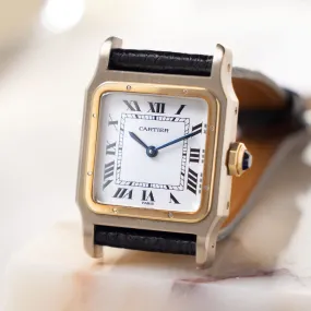 Cartier Santos "Deux Ors" Grand Modèle Ref 78225