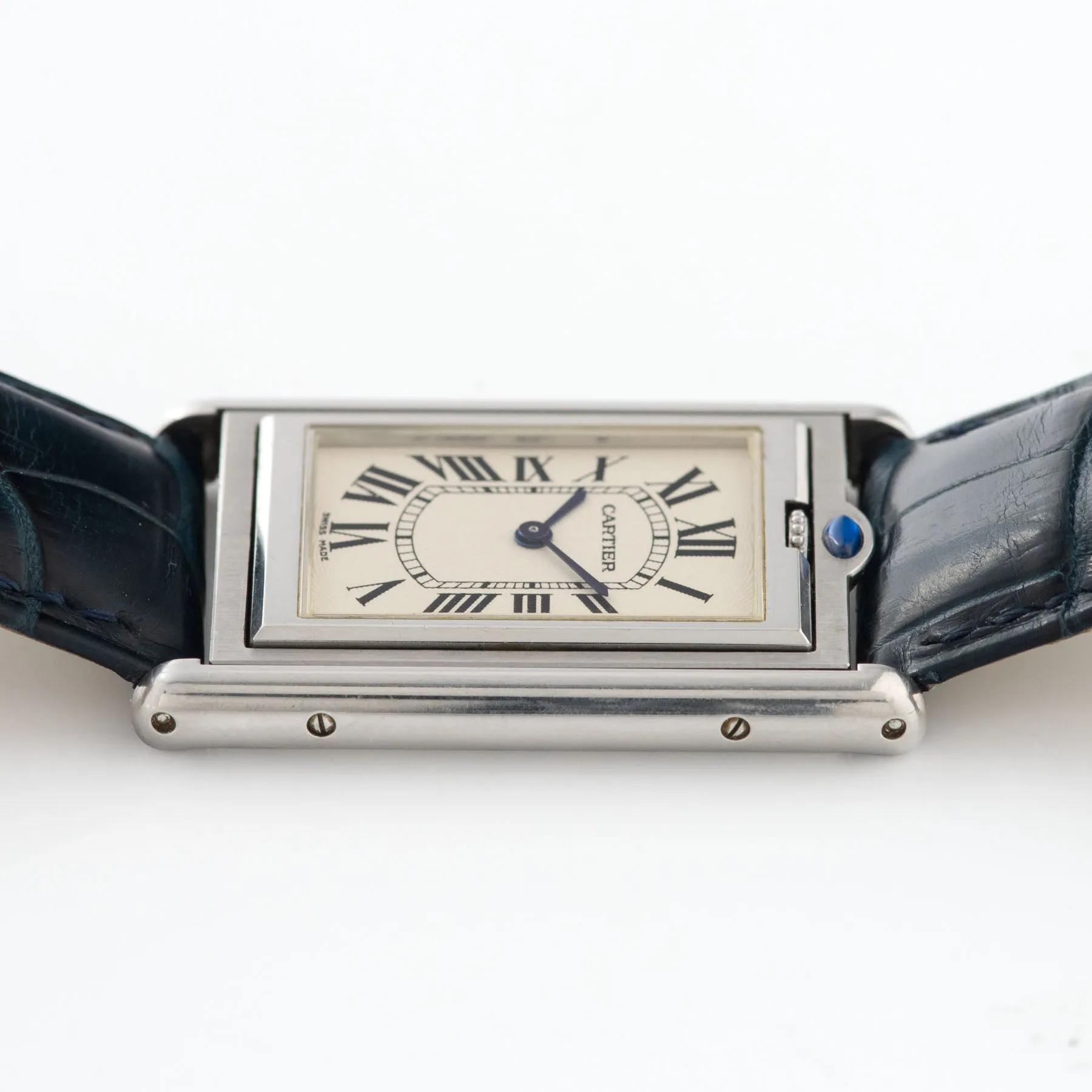 Cartier Tank Basculante Steel 2390