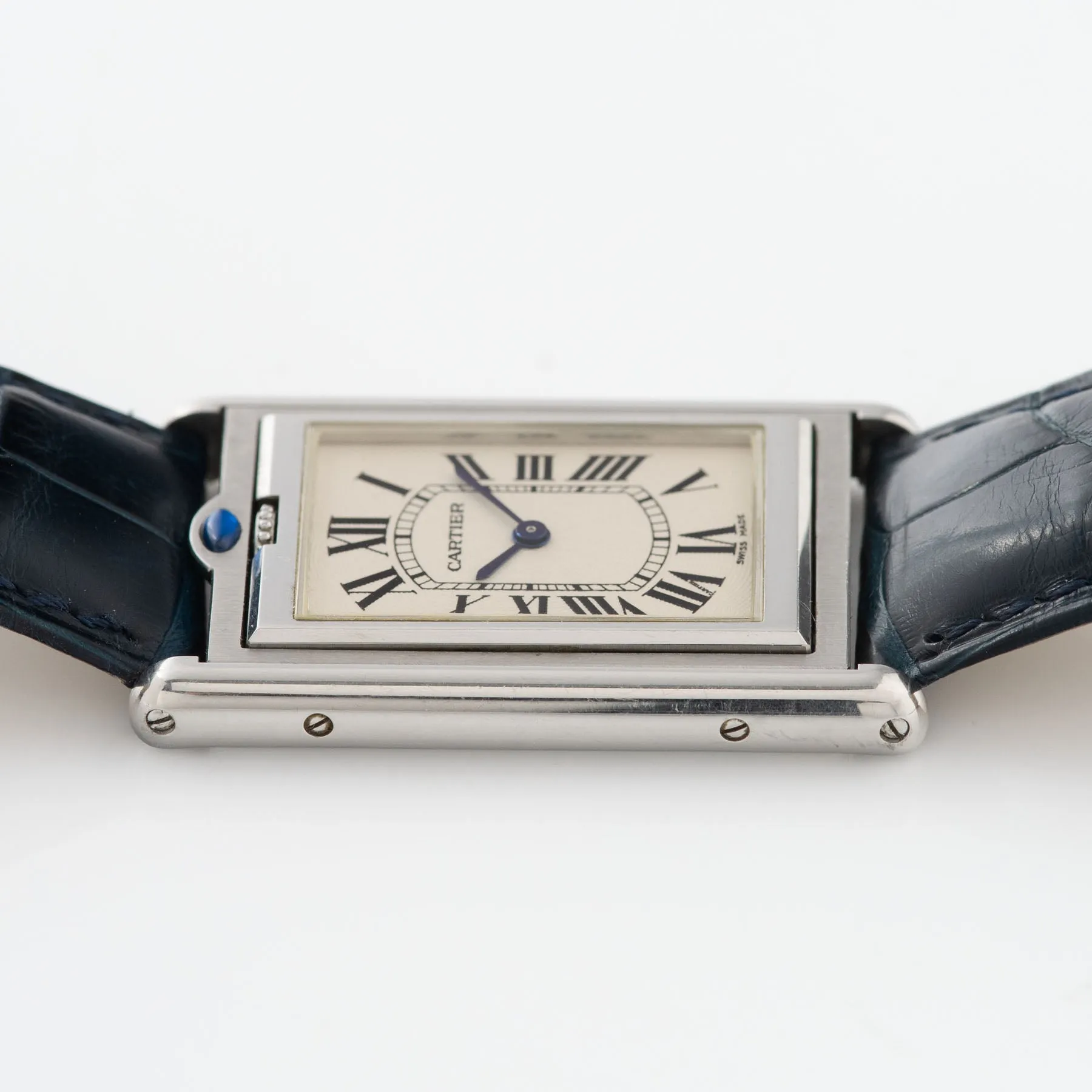 Cartier Tank Basculante Steel 2390