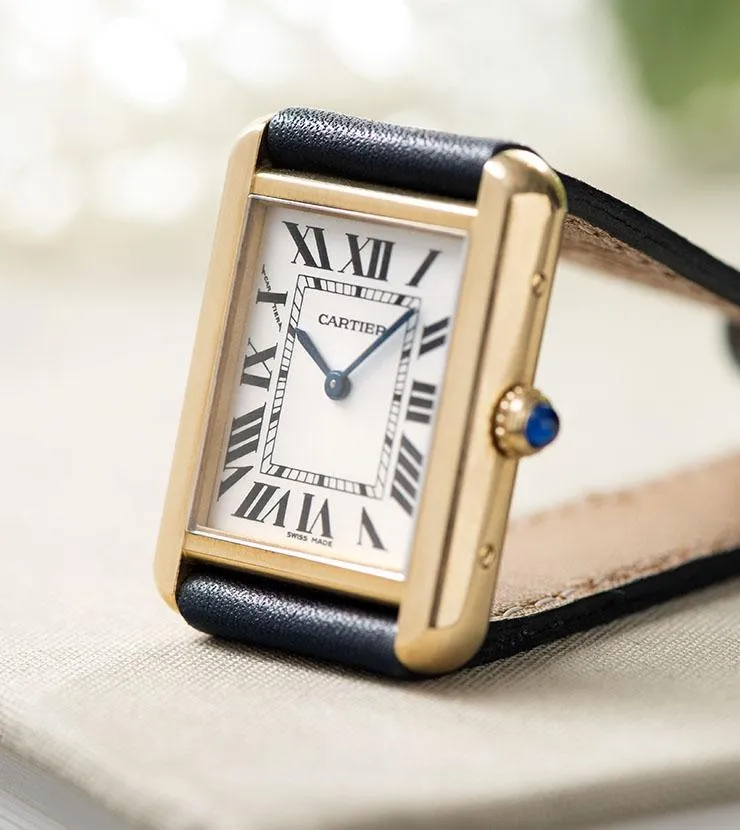 Cartier Tank Solo 18kt Gold Reference 2743