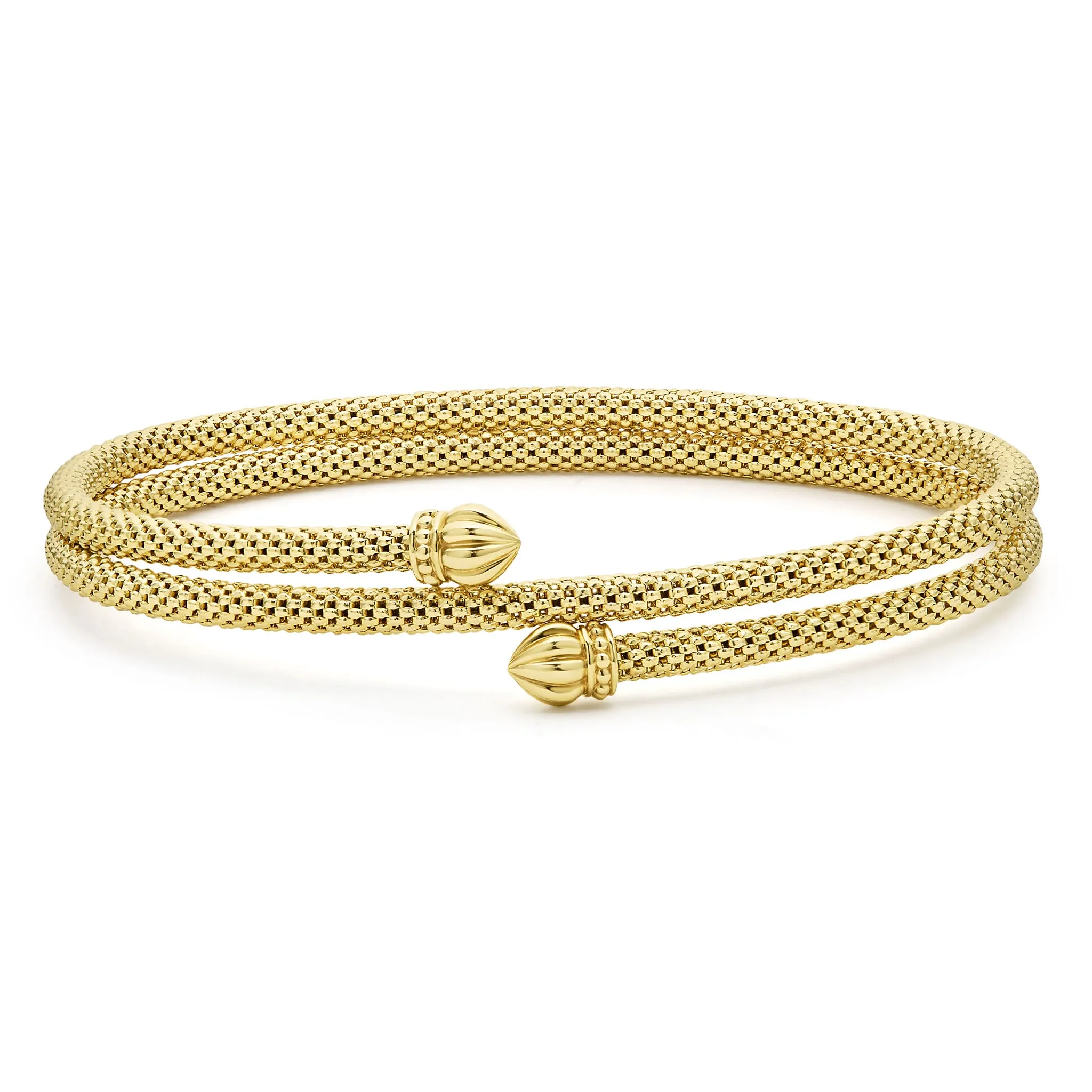 Caviar Gold 18K Gold Caviar Beaded Bracelet Gift Set