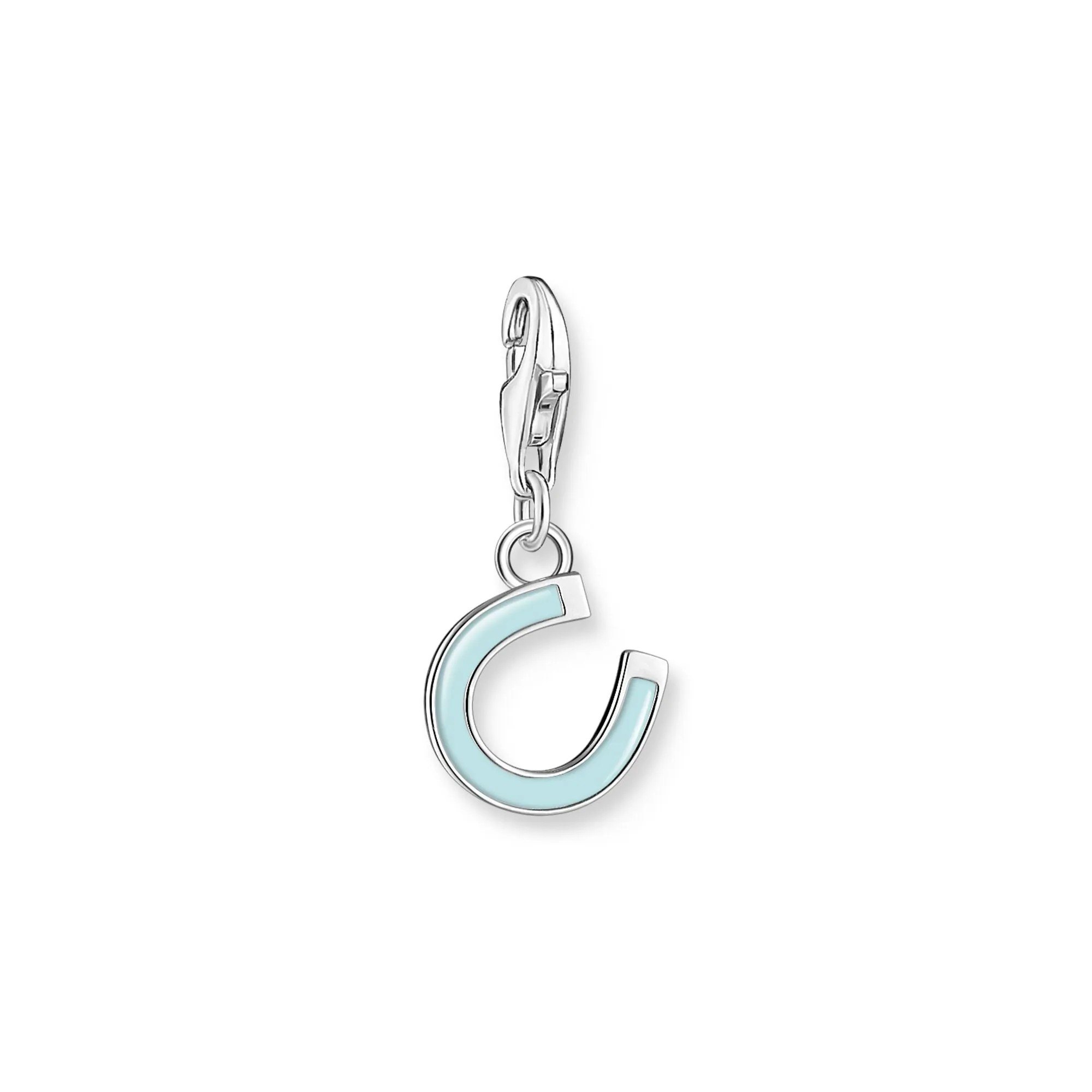 Charm Pendant horseshoe silver