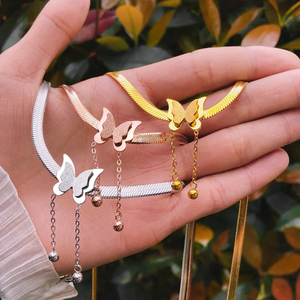 Ethereal Flutter - Butterfly Necklaces