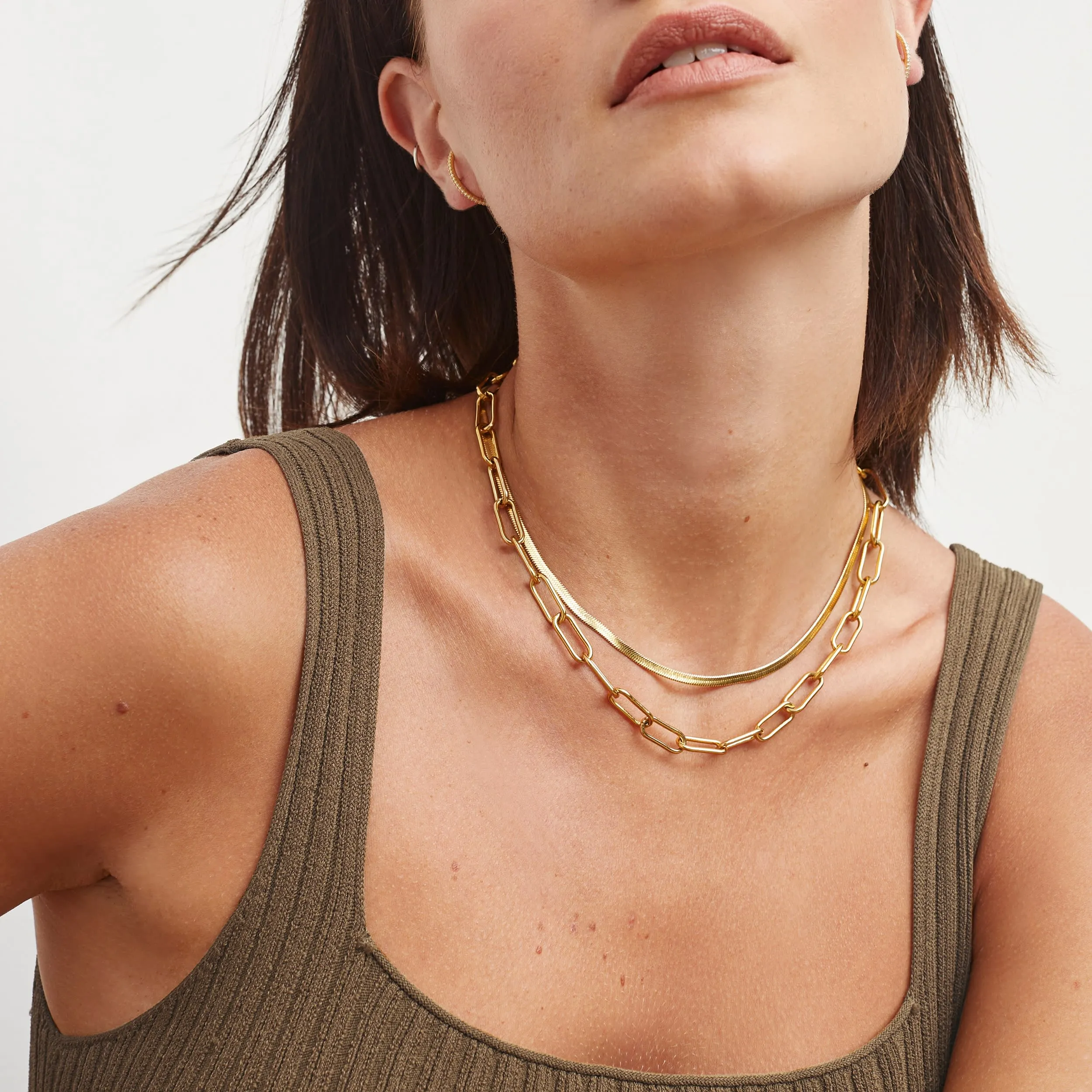 Hugo Necklace Set :: Gold