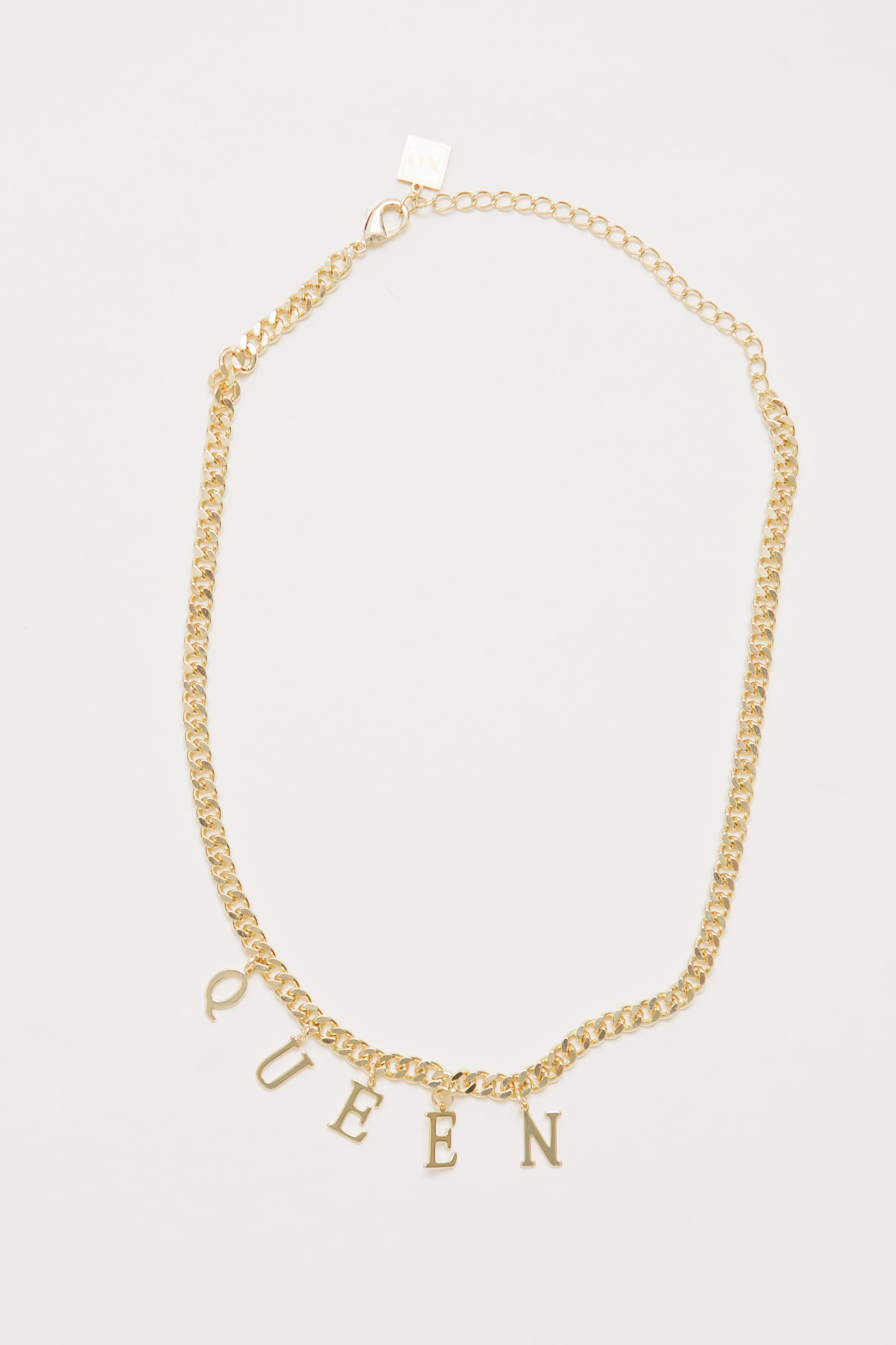 Ivy Exclusive - Savage Queen XO Affirmation Necklace