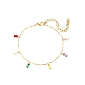 Just Lil Things Artificial Gold Bracelets jltb0491