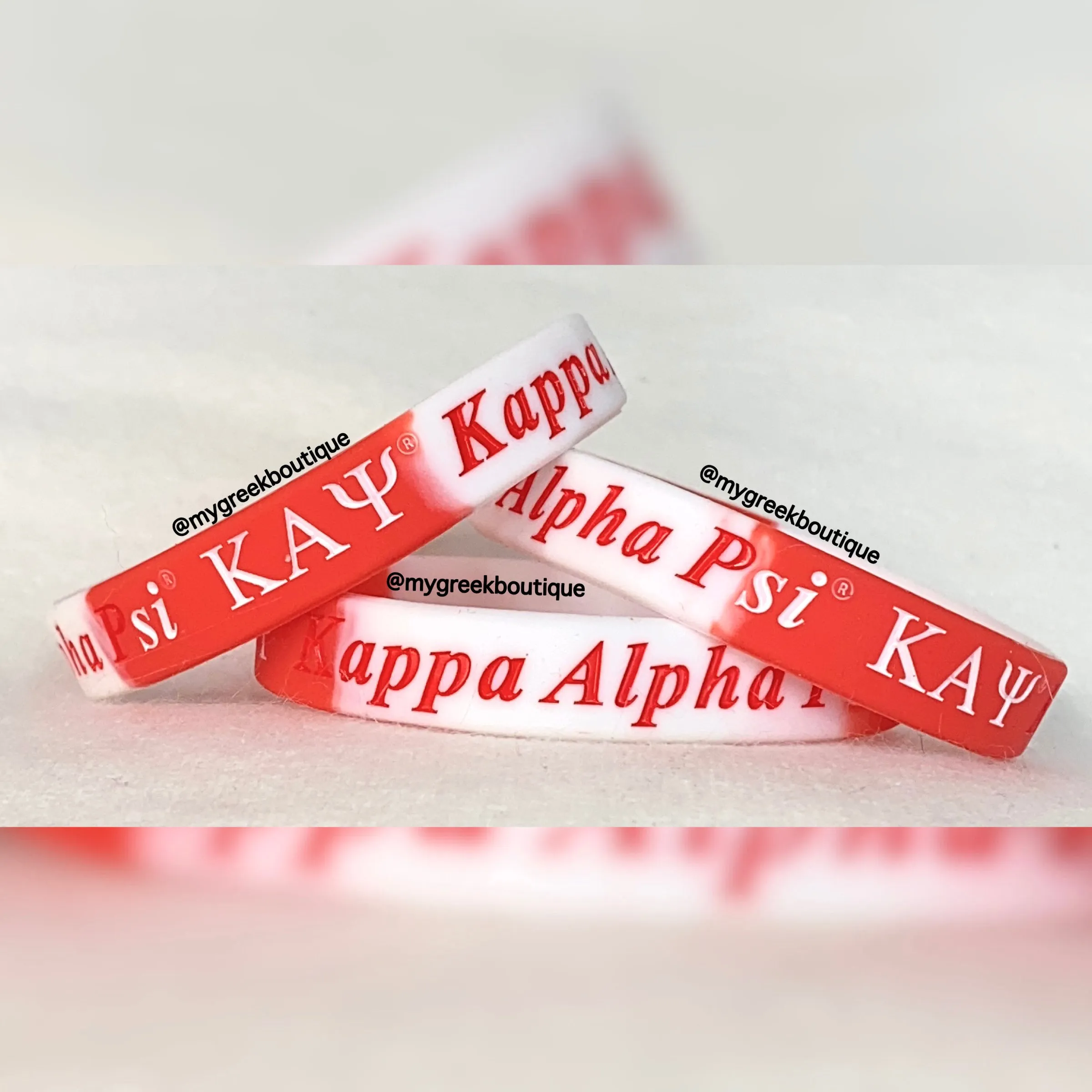 Kappa Silicone Bracelets