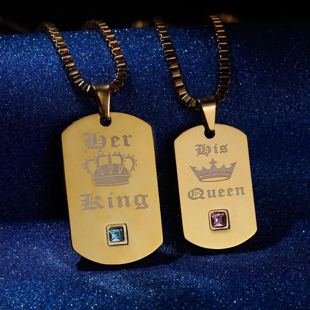 King and Queen Necklaces