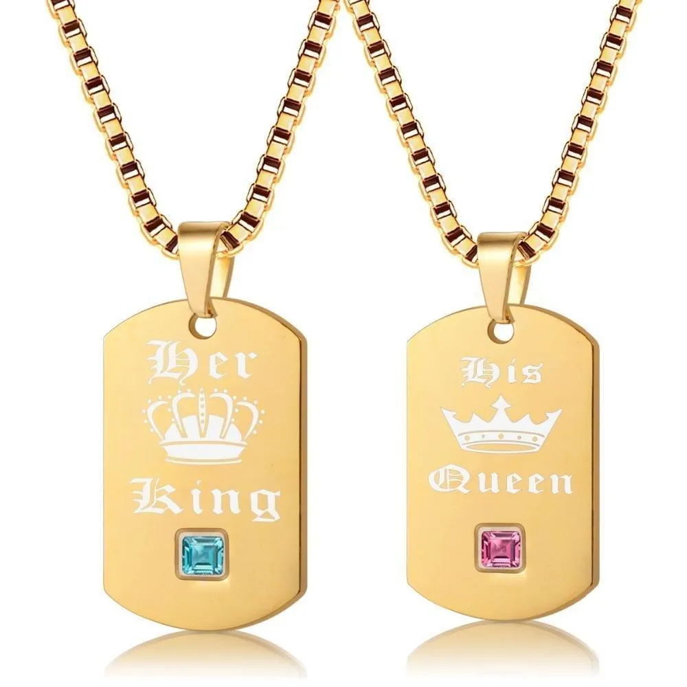 King and Queen Necklaces