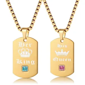 King and Queen Necklaces