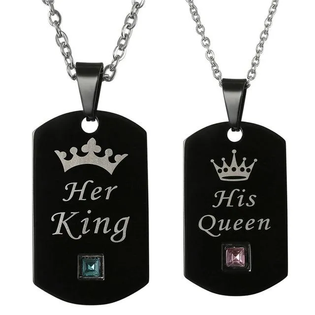 King and Queen Necklaces