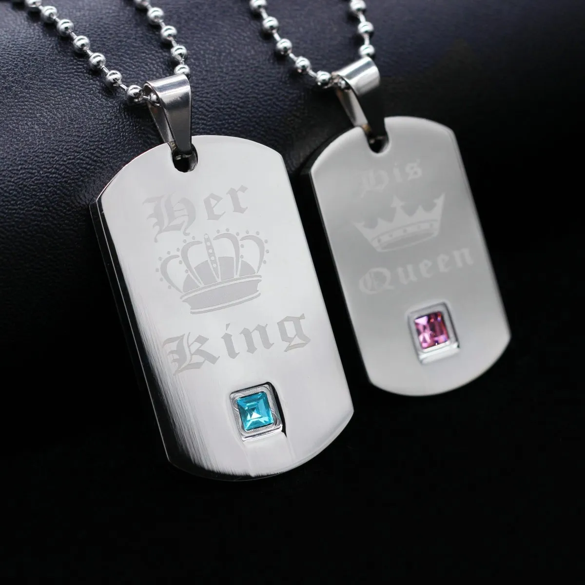 King and Queen Necklaces