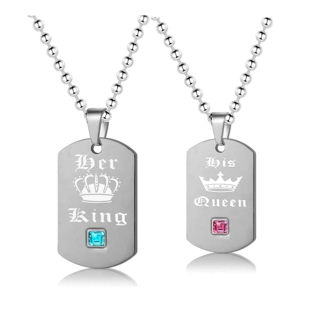 King and Queen Necklaces