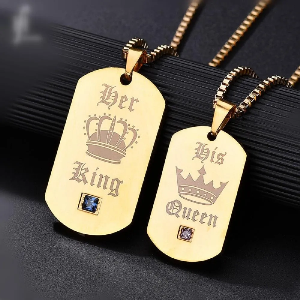 King and Queen Necklaces