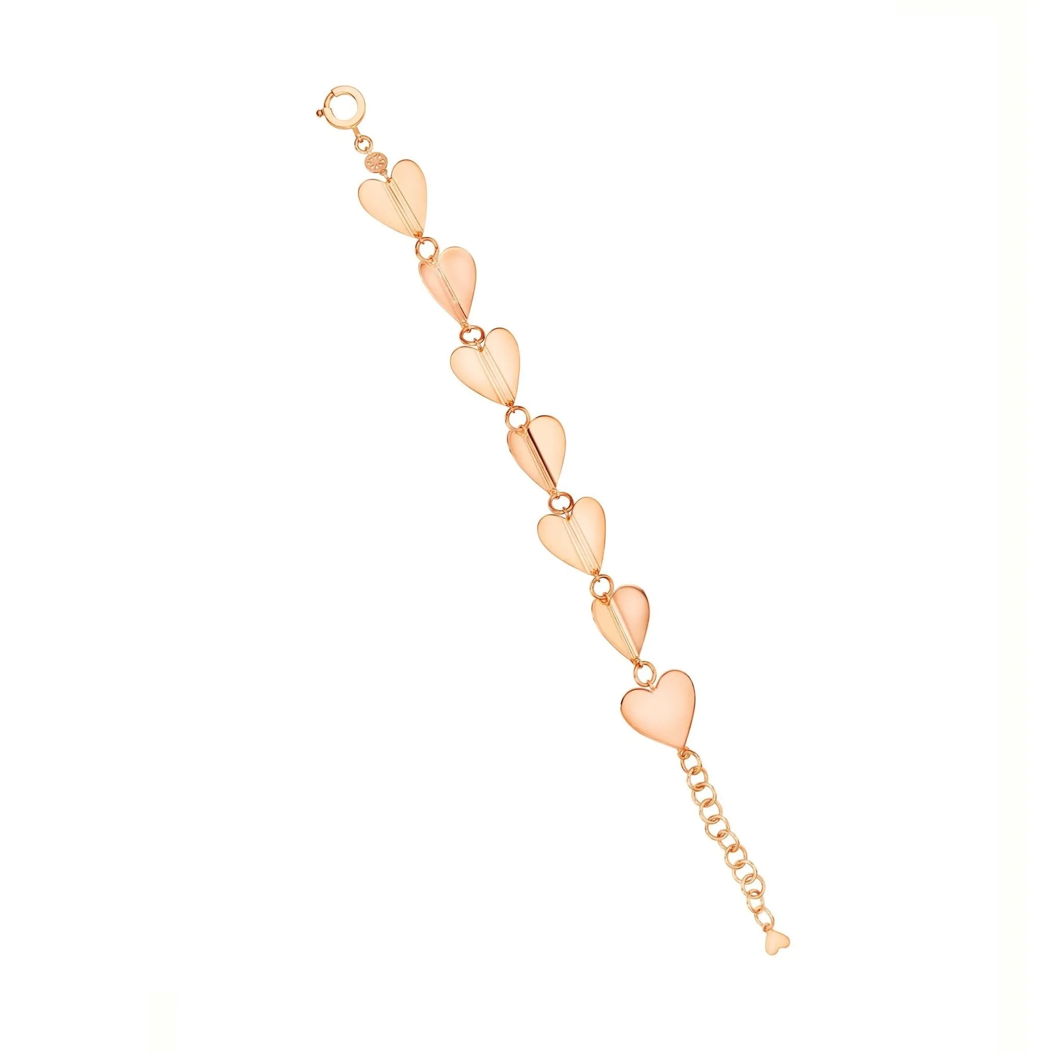 Large Rose Gold Wings of Love Bracelet