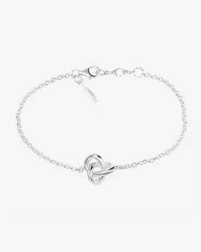 Le Knot bracelet silver