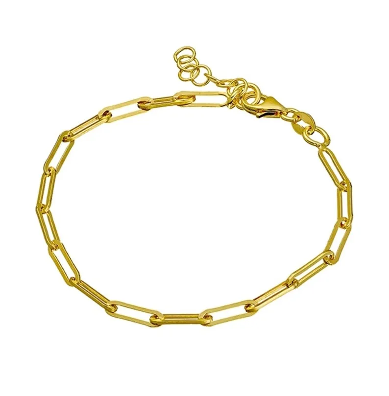 Lina Link Chain Bracelet Gold