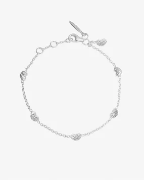 Love bubble full bracelet silver