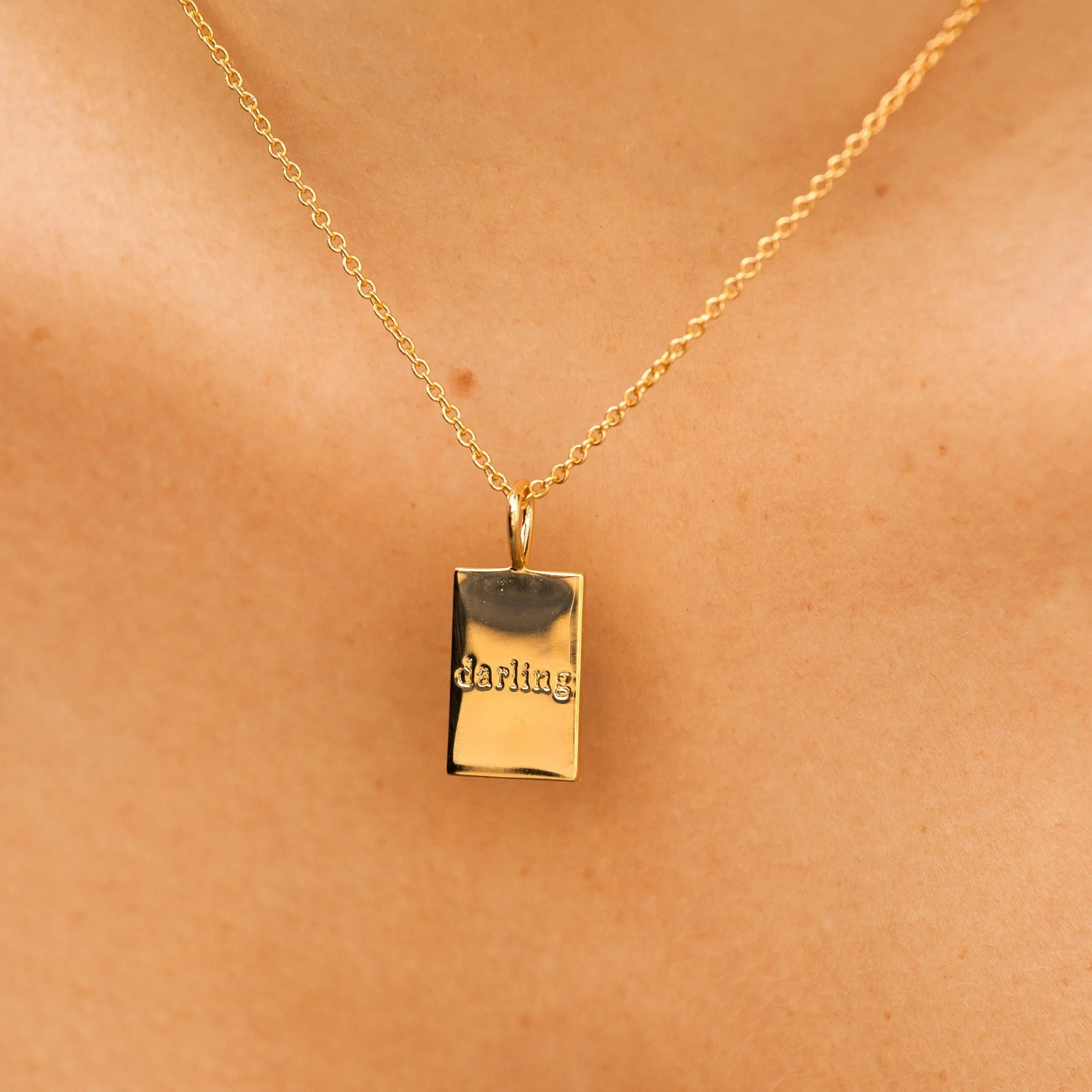 Memento Necklace 'Darling'