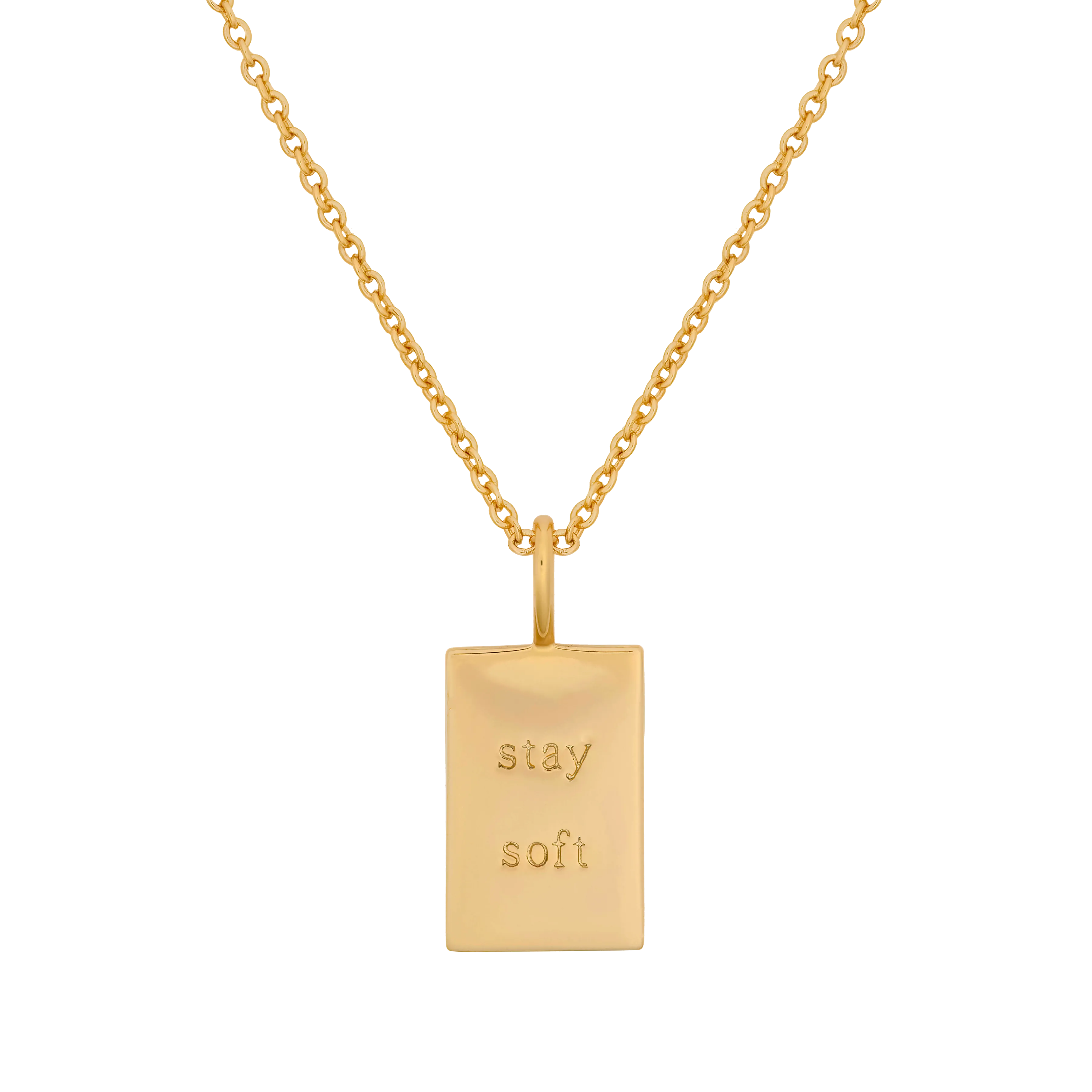 Memento Necklace 'Stay Soft'