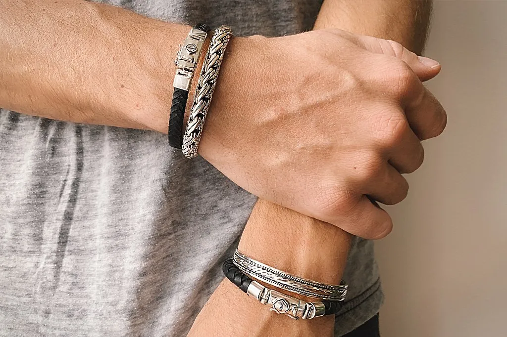 Men's Silver Tali Bracelet