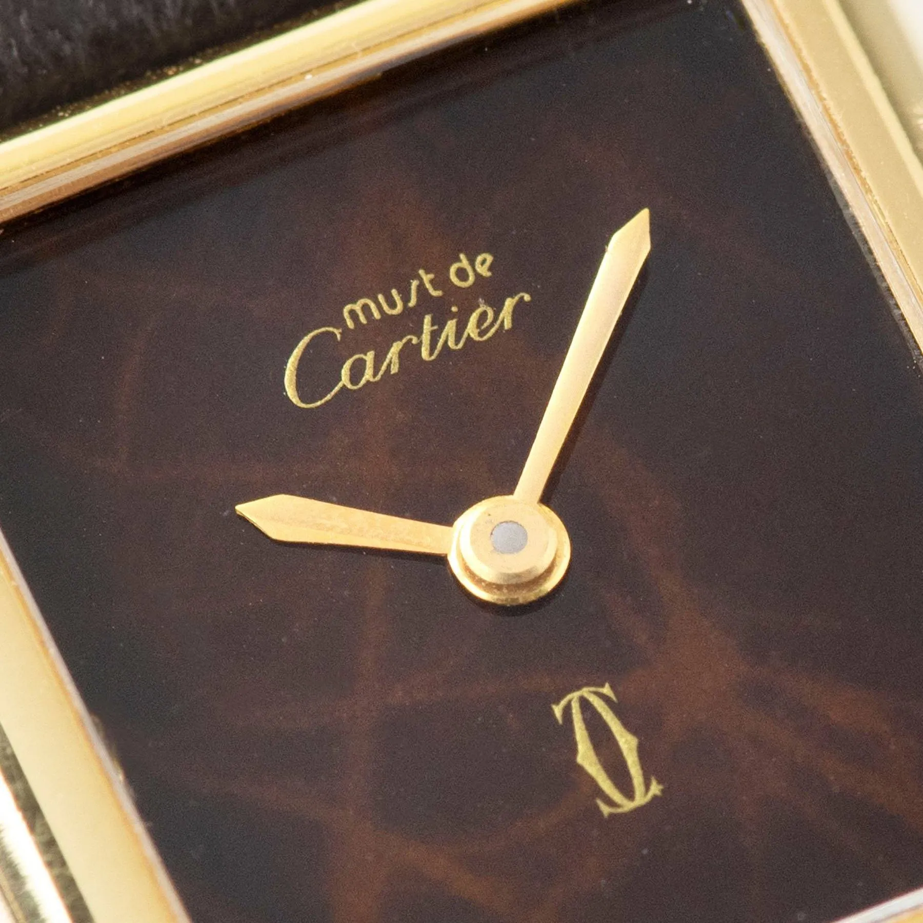 Must de Cartier Tank Tiger Eye Style Dial