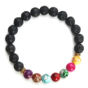 Natural Black Lava Stone Bracelets